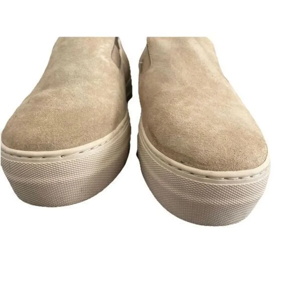 Frame Suede Slip On Shoes Tan‎ Le Ren Sz 39 US 9 Platform